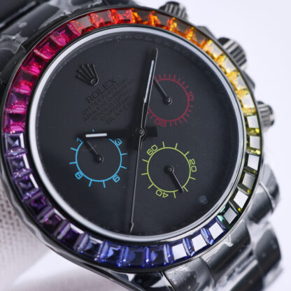Rolex Daytona series all-black stainless steel model - Image 3