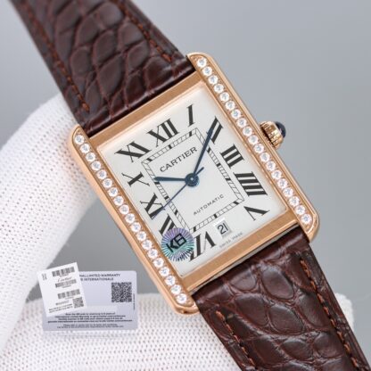 Cartier simple, steady and attractive men's mechanical watch - Image 3