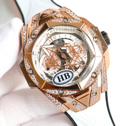 Hublot Big Bang Sang Bleu Ⅱ Tattoo Second Generation Watch - Image 3