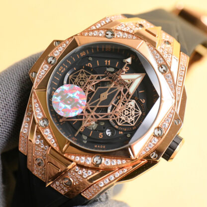 Hublot Big Bang Sang Bleu Ⅱ Tattoo Second Generation Watch - Image 3
