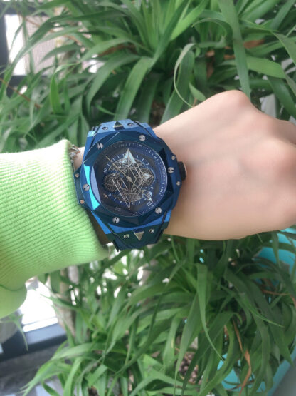 Hublot Big Bang Sang Bleu Ⅱ Tattoo Second Generation Watch - Image 3