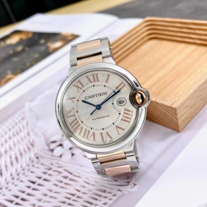 Cartier Blue Balloon series round, elegant and noble mechanical watch - Image 3