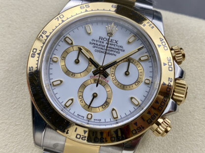 Rolex Inter Gold Ivory White Dial Daytona - Image 3