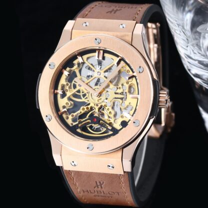 Hublot Ultra-Thin Two-Hand Flywheel Mechanical Watch - Image 3