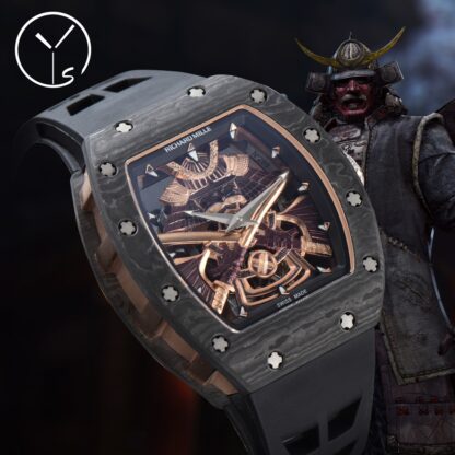 RichardMille rm47 integrated tourbillon black warrior watch - Image 3