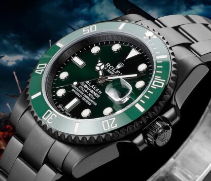 Rolex matte black carbon steel king - Image 3