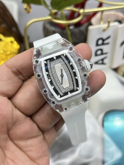 RichardMille Women's Crystal Case RM037 Series Watch - Image 3
