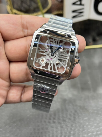Cartier Skeleton Mechanical Watch - Image 3