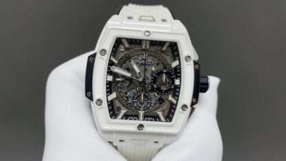 Hublot Tonneau White Ceramic Watch - Image 3