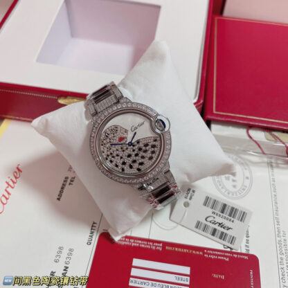 Cartier Blue Balloon Series Luxury Retro Elegant Watch - Image 3