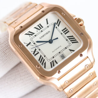 Cartier Santos series mature charm mechanical watch