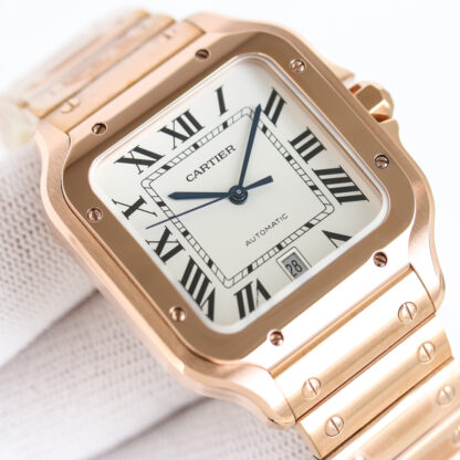 Cartier Santos series mature charm mechanical watch