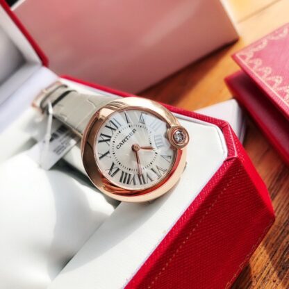 Cartier White Balloon Series Sparkling Watch - Image 3