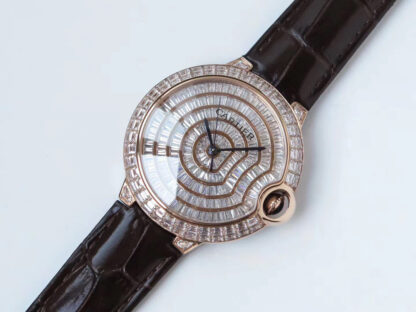 Cartier Blue Balloon Square Diamond Starry Sky Mechanical Watch - Image 3