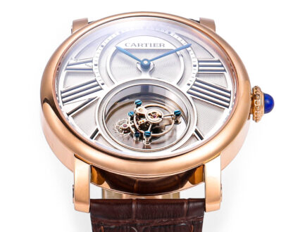 Cartier exquisite men's tourbillon mechanical watch - Image 3