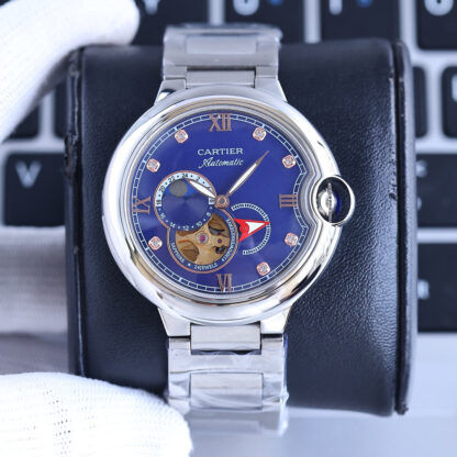 Cartier Blue Balloon Series Boutique Hollow Mechanical Watch - Image 3