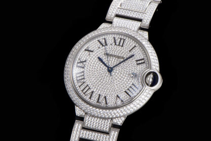 Cartier Blue Balloon Square Diamond Starry Sky Mechanical Watch - Image 3