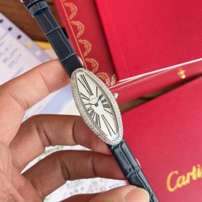 Cartier bathtub series elegant and unique mechanical watch - Image 3