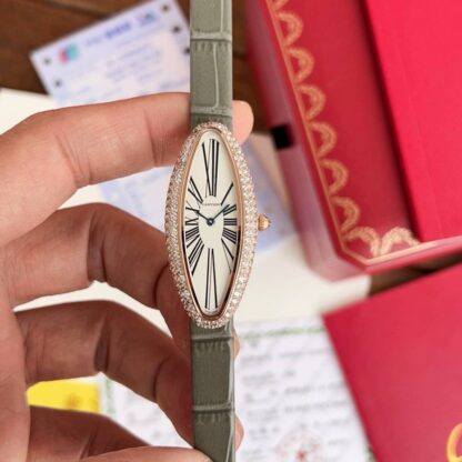 Cartier bathtub series elegant unique style mechanical watch - Image 3