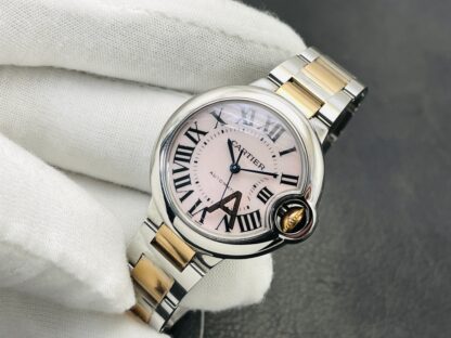 Cartier Blue Balloon Series Shining Transparent Mechanical Watch - Image 3