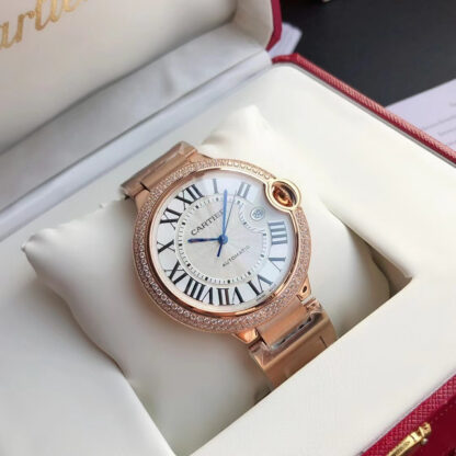 Cartier Blue Balloon Series Classic Round Elegant Noble Mechanical Watch - Image 3