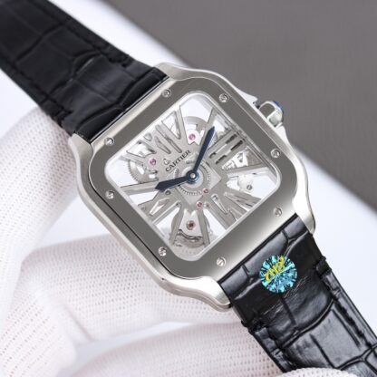 Cartier Santos Skeleton Series Mechanical Watch - Image 3