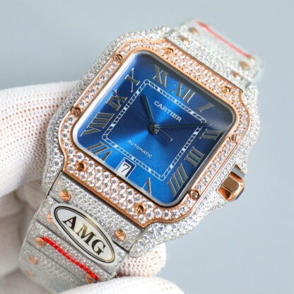 Cartier Santos Starry Sky Luxury Mechanical Watch - Image 3