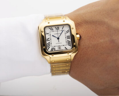 Cartier Santos series mechanical watch - Image 3
