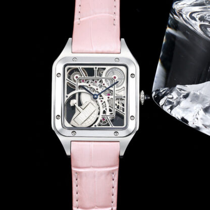 Cartier Santos Skeleton Series Mechanical Watch - Image 3