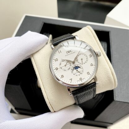IWC Portuguese series multi-function moon phase 6-pin watch - Image 3