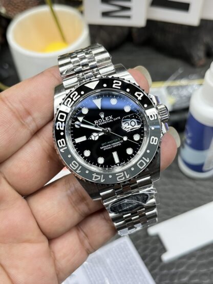 Rolex Greenwich Series Grey-Black Small Green Hands GMT 40mm - Image 3