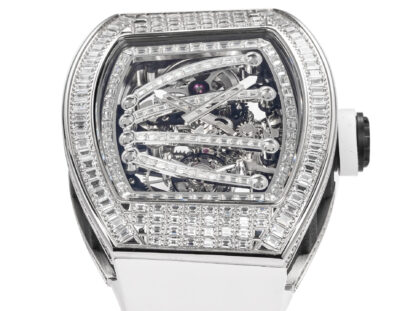 RichardMille Tourbillon Diamond Watch - Image 3