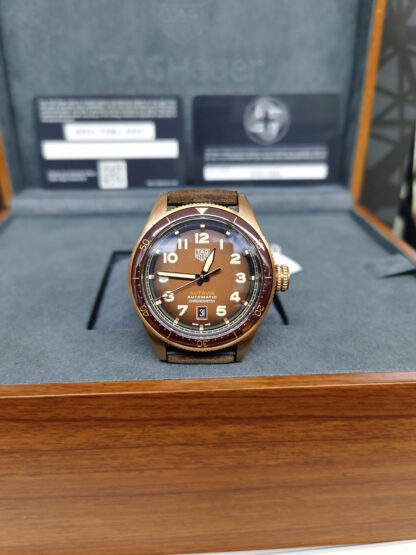 TAG Heuer Autavia Bronze Watch - Image 2