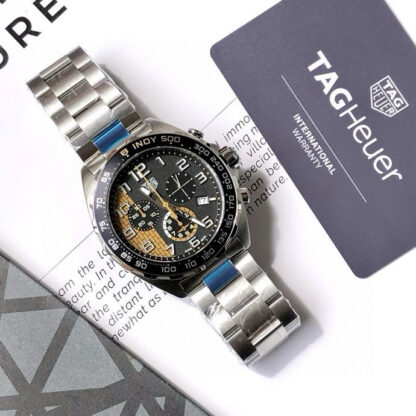 TAGHeuer Temperament Quartz Steel Band Watch - Image 2