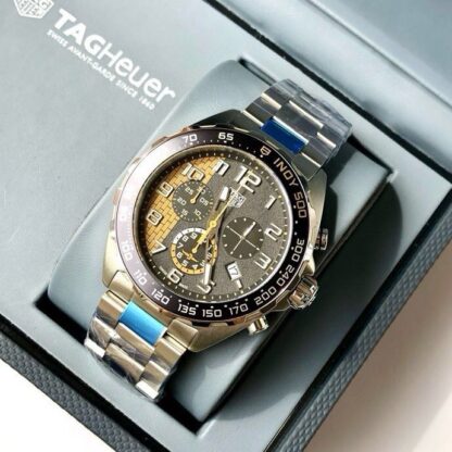 TAGHeuer Quartz Men's Steel Strap Watch - Image 2