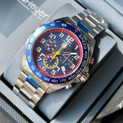 TAGHeuer Quartz Men's Steel Strap Watch - Image 2