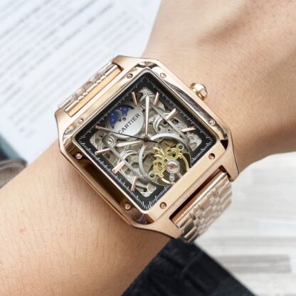 Cartier exquisite versatile flywheel mechanical watch - Image 3