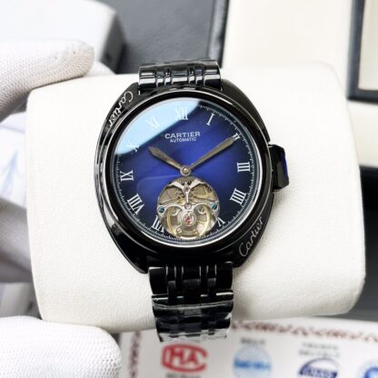 Cartier Blue Balloon Series Flywheel Elegant Mechanical Watch - Image 3