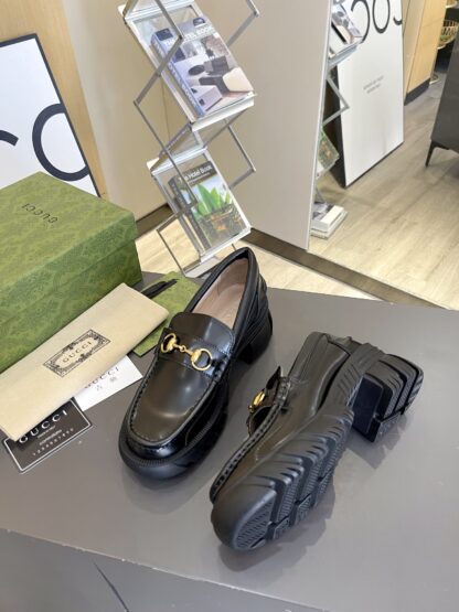 Gucci platform loafers - Image 4