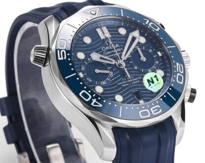 Omega's new Seamaster 300-meter 44mm chronograph wristwatch - Image 3