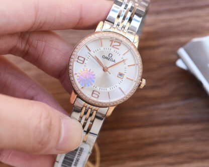 Omega Ladies Watch - Imported Quartz Movement - Image 3