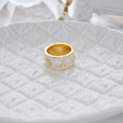 Vivienne Westwood King Cat's Eye Lacquer Ring - Image 3