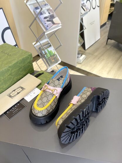 Gucci platform loafers - Image 4