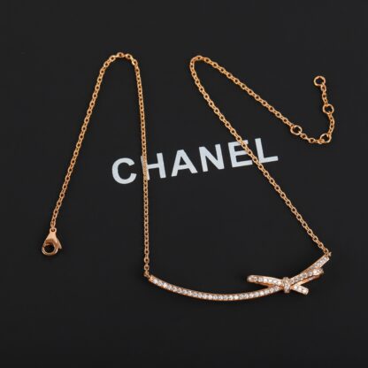 Chanel all-match bow necklace - Image 3