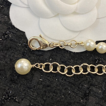 Chanel Colored Gemstone Star Pearl Necklace - Image 3