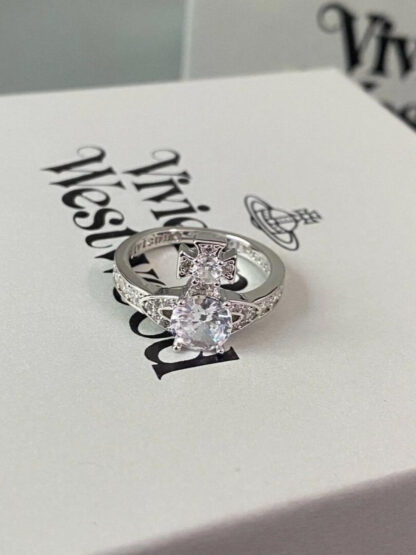 Vivienne Westwood blue diamond ring - Image 3
