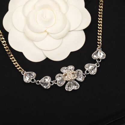 Chanel multi-element rhinestone necklace - Image 3