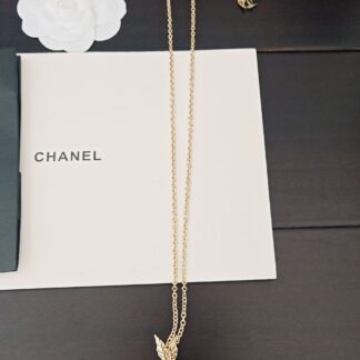 Chanel Pink Peach Necklace