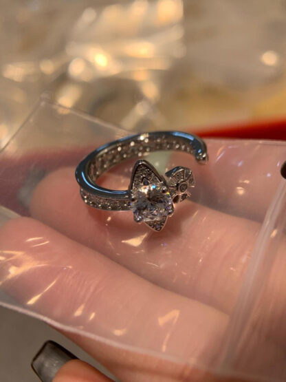 Vivienne Westwood Saturn diamond ring - Image 3