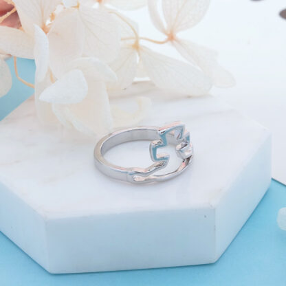 Vivienne Westwood Line Hollow Saturn Ring - Image 3